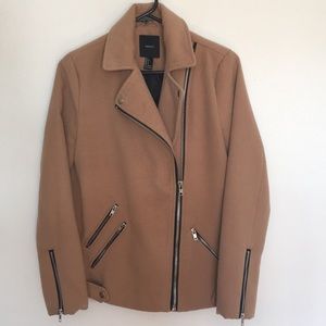 Camel Stylish Pea Coat